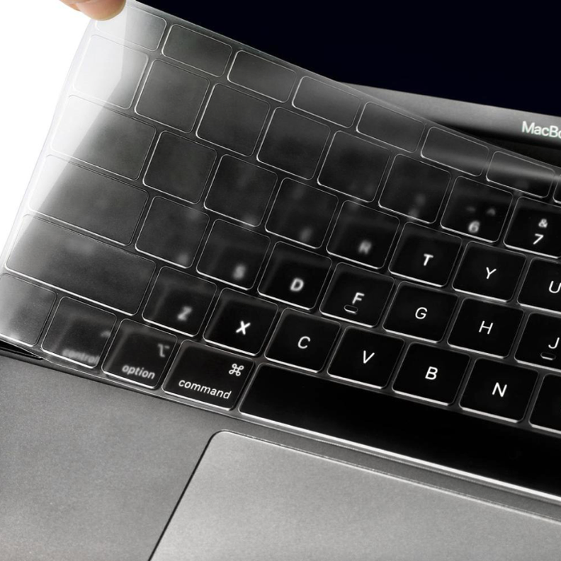 Protector Teclado compatible con Mac Air A2179 A2337 Transpa-0