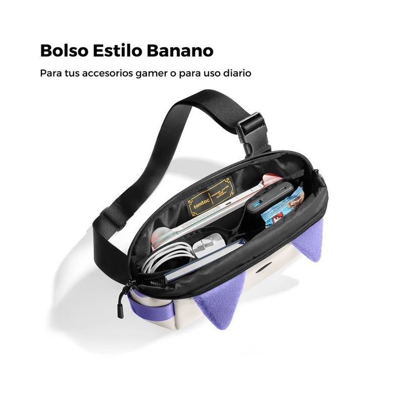 Tomtoc Bolso Sling Monster Hunter Rise para NS/Ipad 8" - Palamute-3