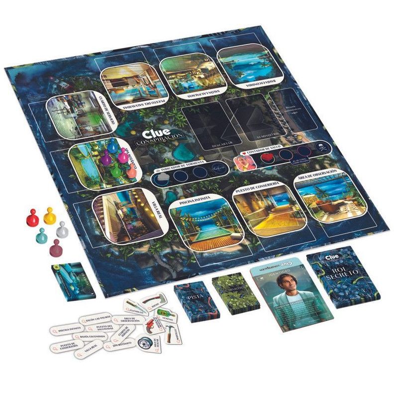 Juego De Mesa Hasbro Gaming Clue Conspiración-1