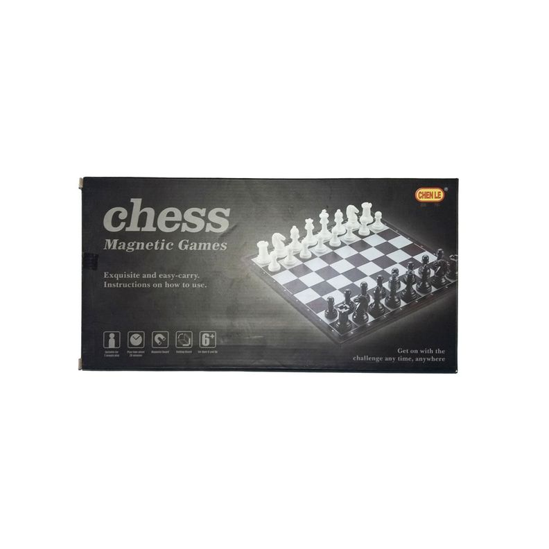 Juego de Ajedrez Magnetico 32x32 cms-3