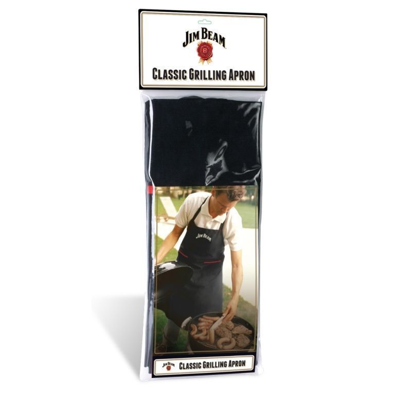 Delantal Parrillero con Bolsillos Jim Beam-0