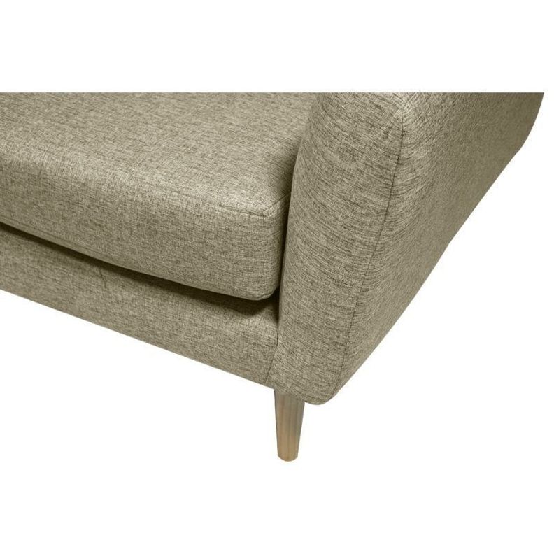 Sofá Lenora Chenille Tipo Lino Beige 3 Cuerpos-2
