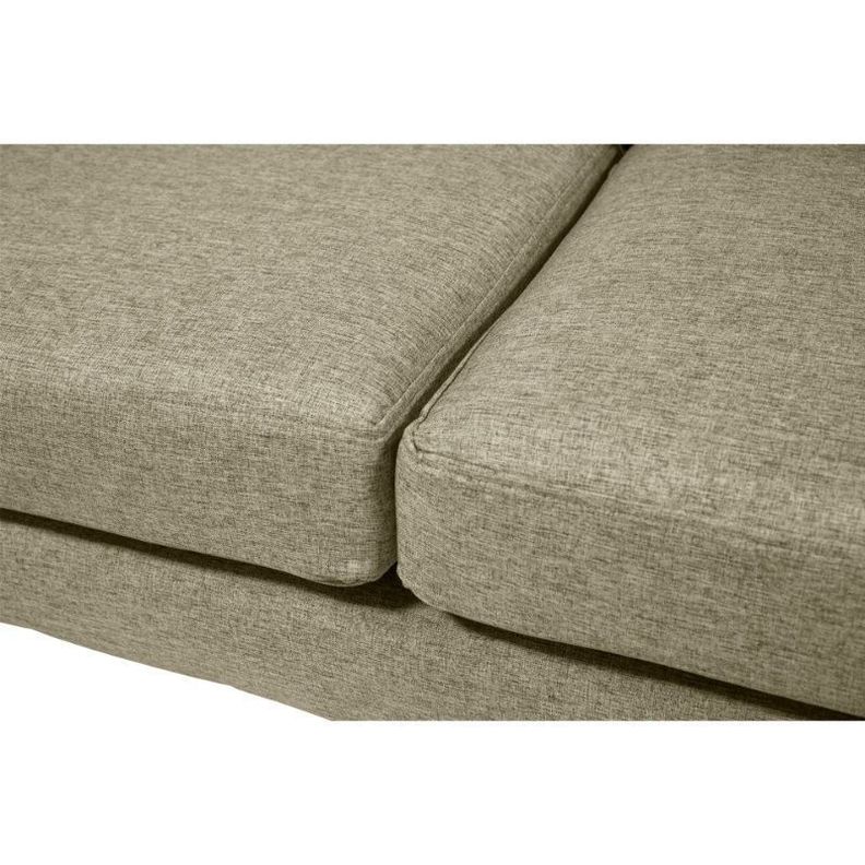 Sofá Lenora Chenille Tipo Lino Beige 3 Cuerpos-3