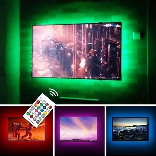 Cinta Tira Led Rgb Tv Usb Led Luces Led 5m Bluetooth-1