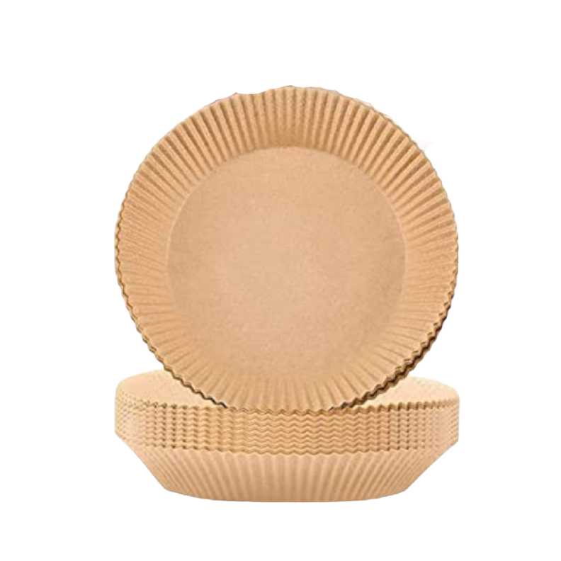 100 Forro desechable papel para airfryer papel 16 cm-0