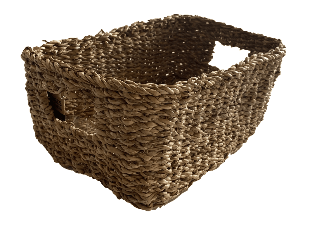 CESTO RECTANGULAR GANJES S Beige Natural