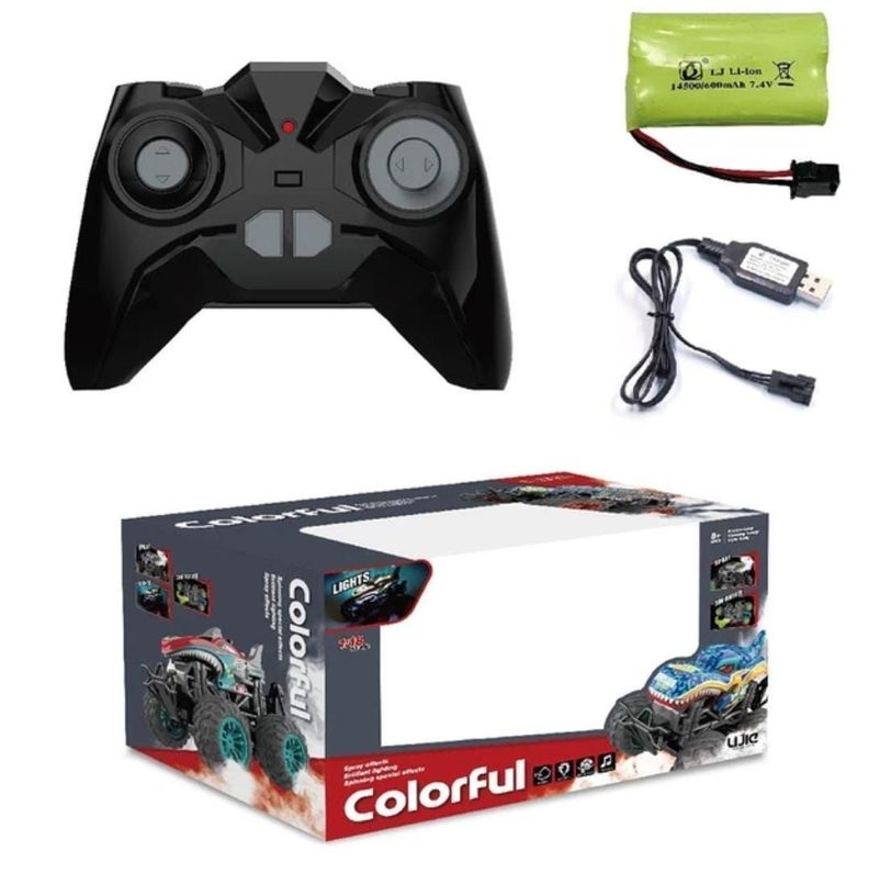 Auto Cr 4x4 Colorful Dragon 1.18 Luz Música y Vapor-4
