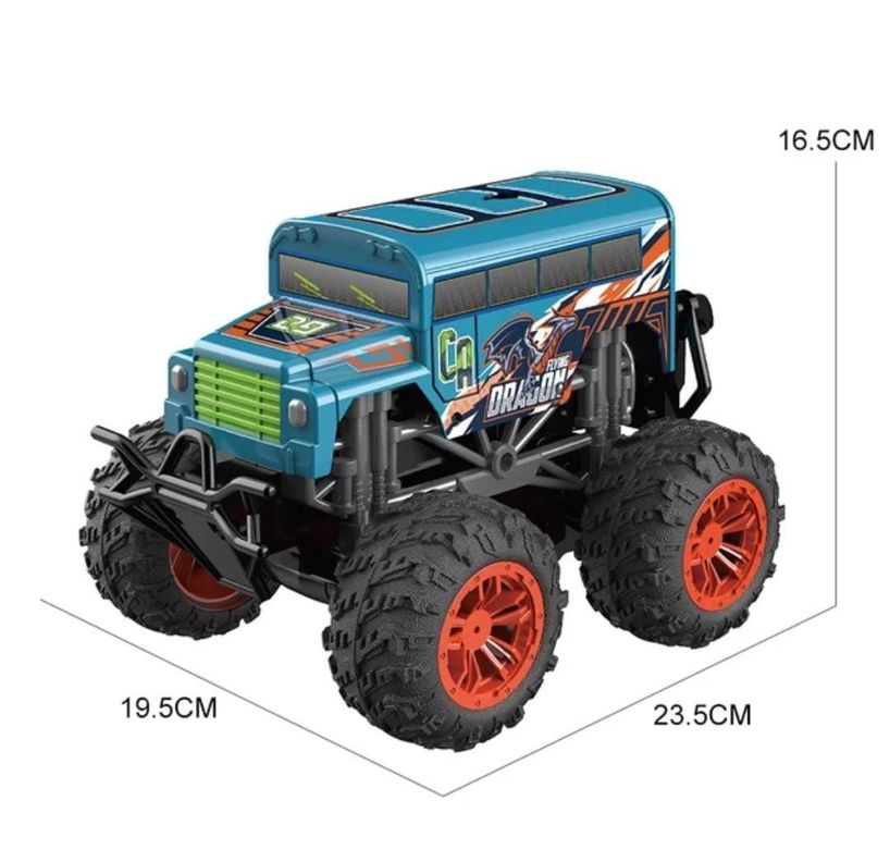 Auto Cr 4x4 Colorful Dragon 1.18 Luz Música y Vapor-6
