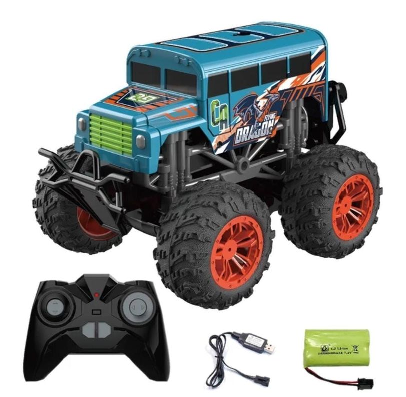 Auto Cr 4x4 Colorful Dragon 1.18 Luz Música y Vapor-0