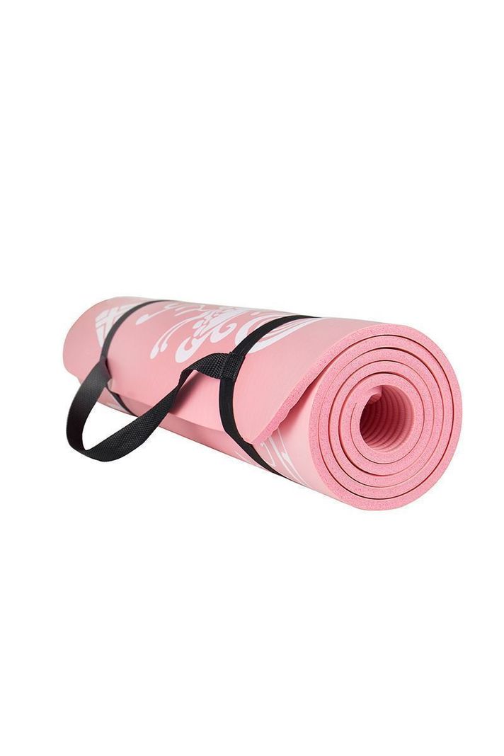 Mat de Yoga Meditación NBR Rosado-0