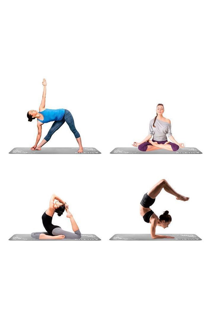 Mat de Yoga Meditación NBR Rosado-1