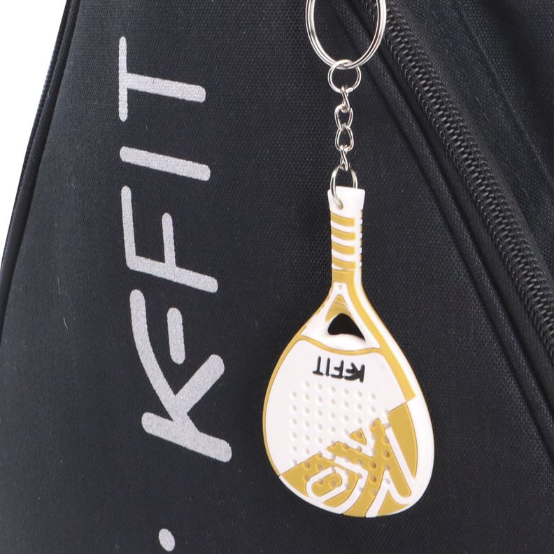 Llavero Pala Padel Dorado-1