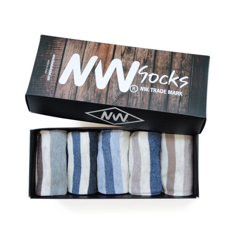 Calcetines con diseño, NW, modelo tobillo, pack de 5-1