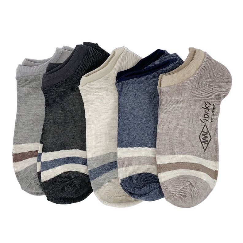 Calcetines con diseño, NW, modelo tobillo, pack de 5-0