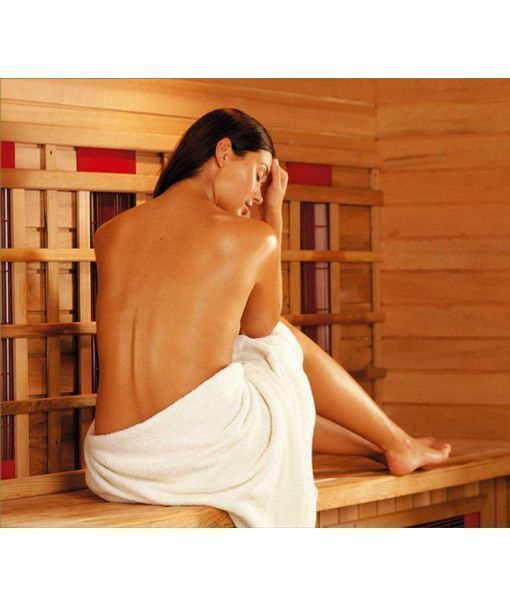 Cabina Sauna Infrarrojo 2480W 2 Personas-1