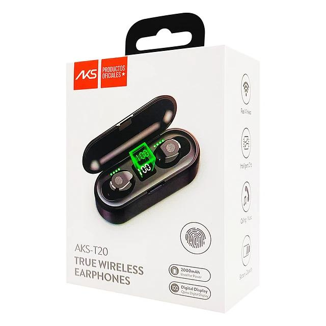 Audífonos Inalámbricos Recargables Bluetooth + Power Bank 2000 F9 PRO-7