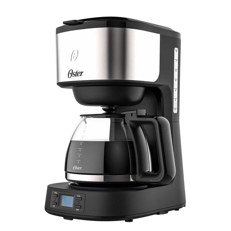 Cafetera programable Oster® 8 tazas en acero inoxidable BVSTDC10SS-0