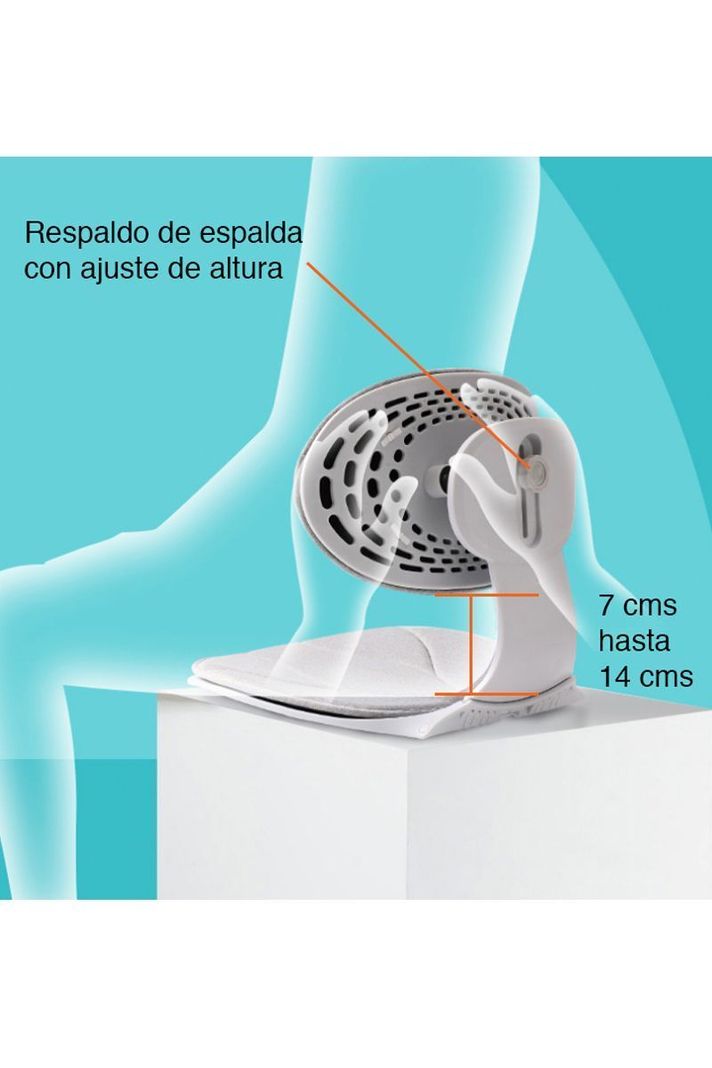 Respaldo lumbar cojin corrector postura silla	-3