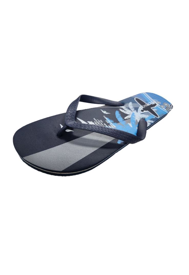 Sandalia Hawaiana Hombre Azul-0