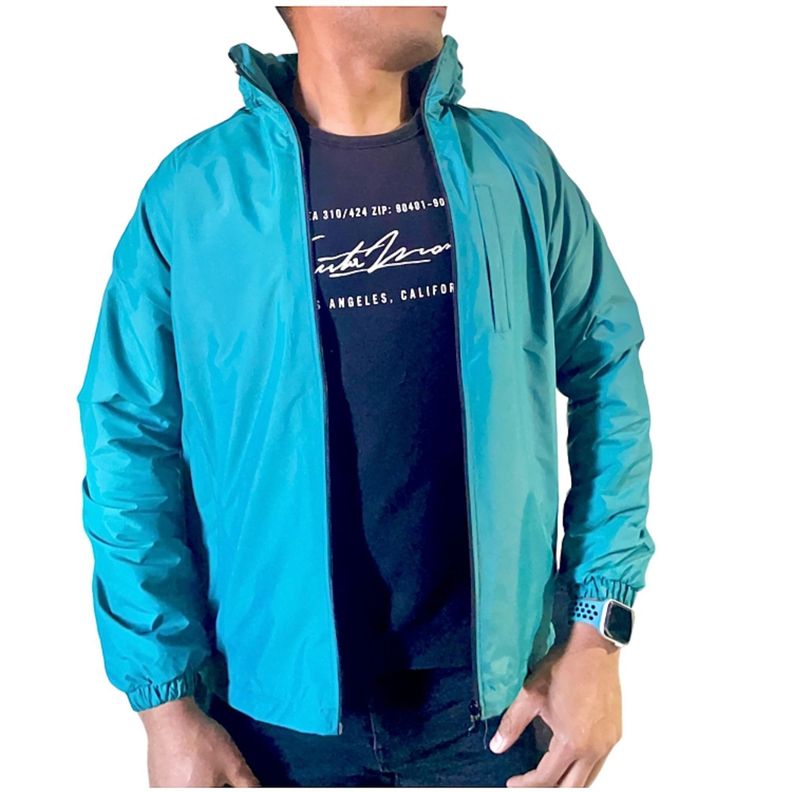 Chaqueta Cortaviento Impermeable Hombre-0
