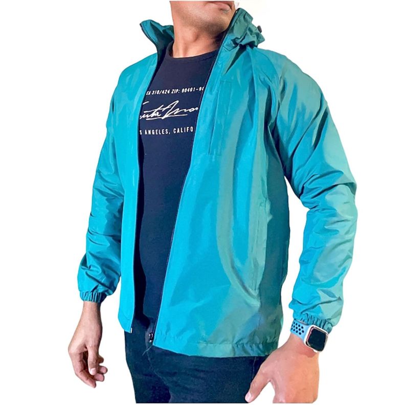 Chaqueta Cortaviento Impermeable Hombre-1