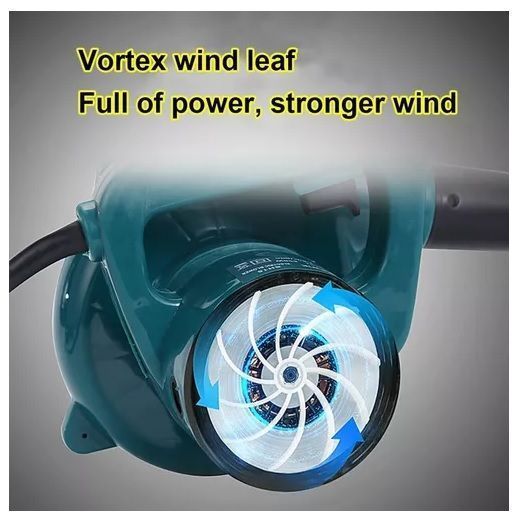 Sopladora Aspiradora 600w Eléctrica Soplador De Hojas-3