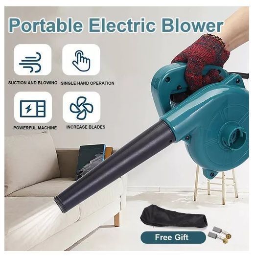 Sopladora Aspiradora 600w Eléctrica Soplador De Hojas-1