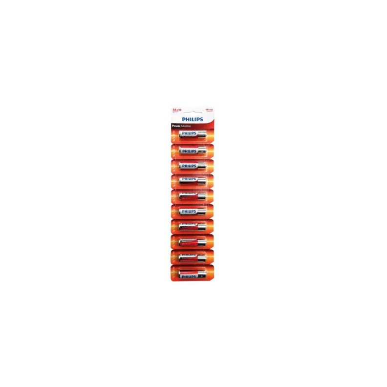 Blíster 10 Pilas Alcalinas Aa Philips - PuntoStore-1