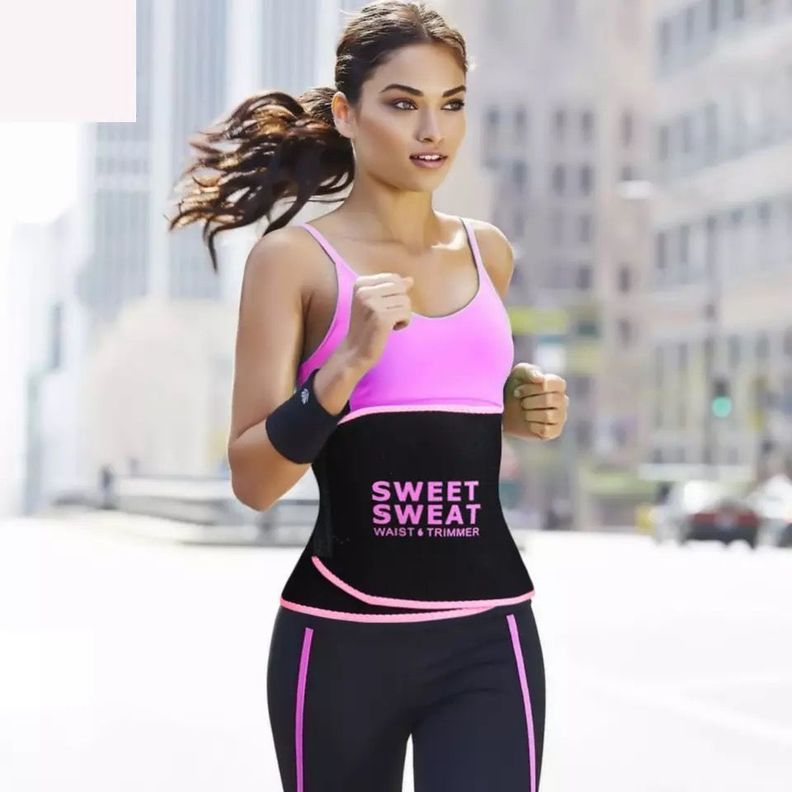 Faja Deportiva Sweet Sweat Rosada-2