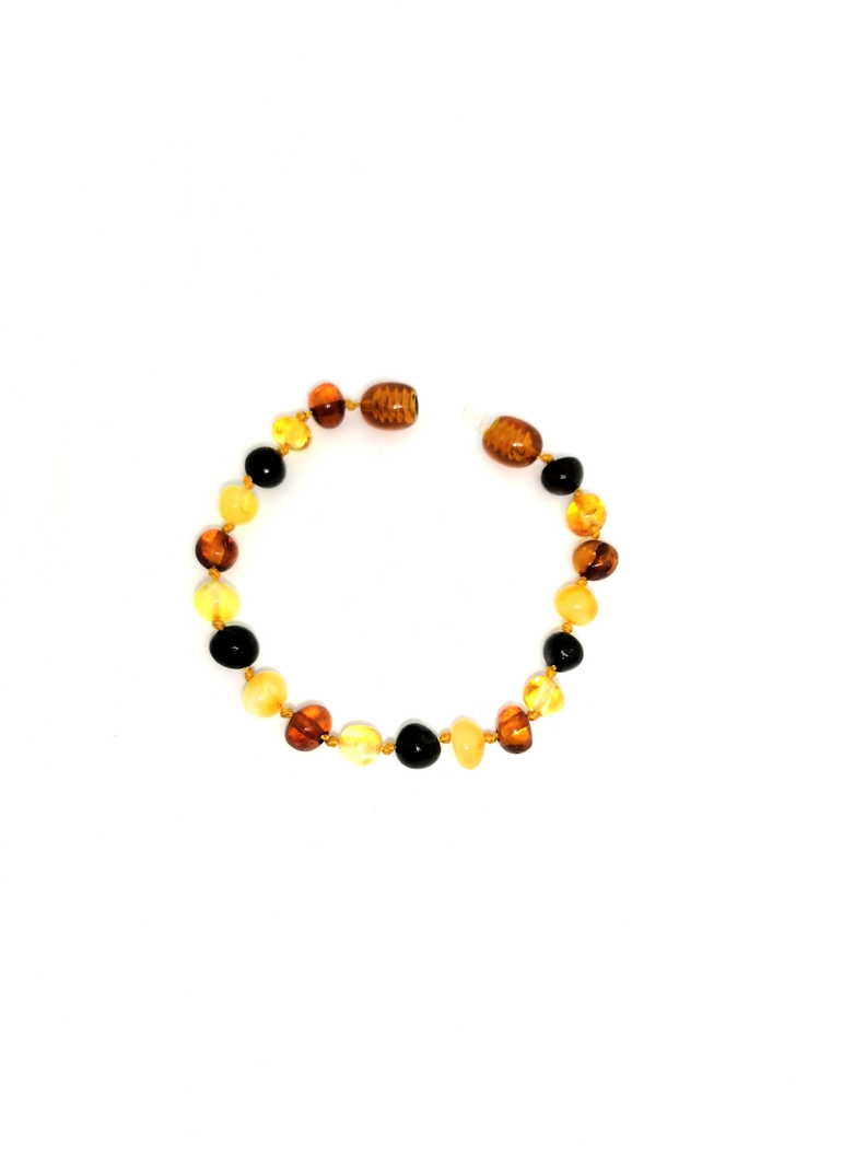 Pulsera bebé ámbar multicolor-0