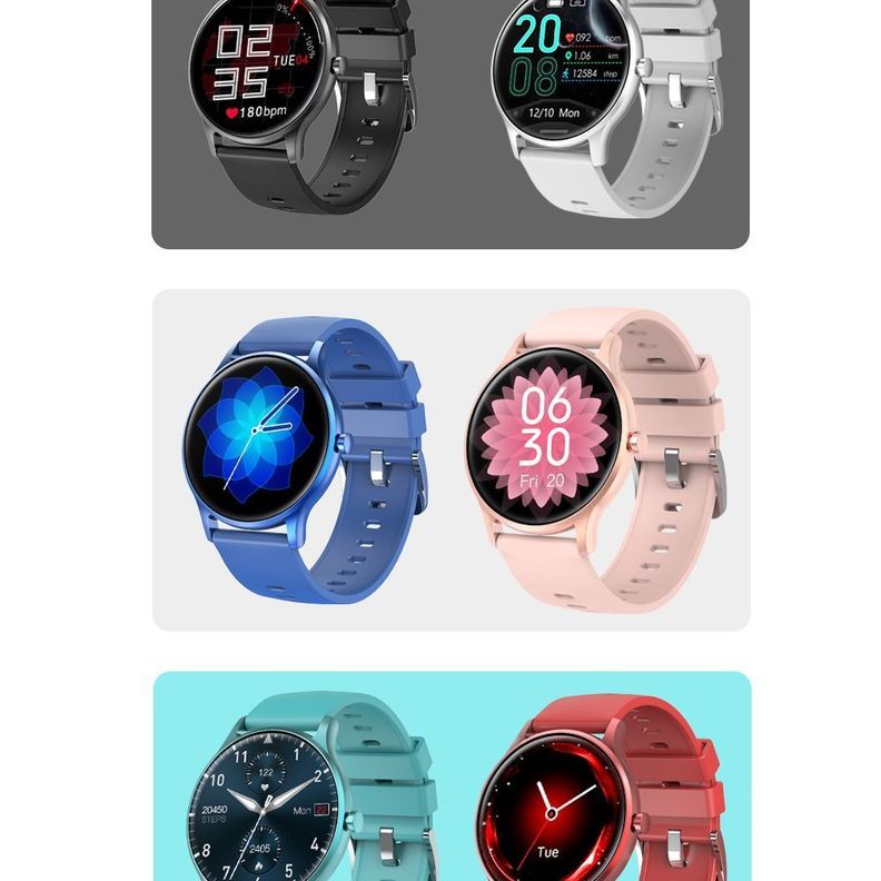 Reloj inteligente Smartwatch S33-2 azul-2