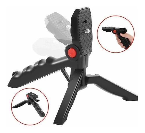 Kit De Grabación Con Micrófono Luz Led Y Soporte Trípode-2