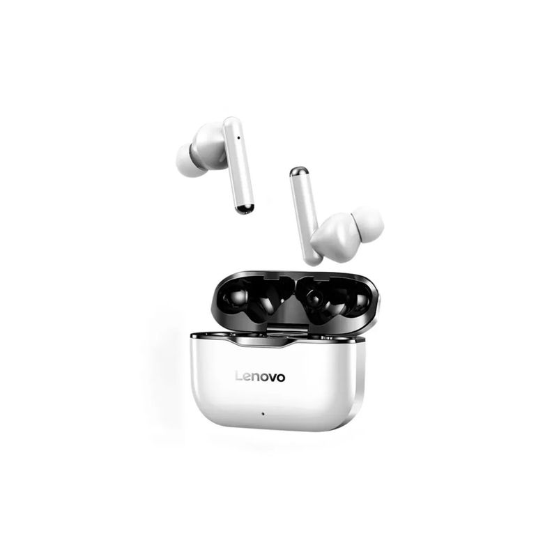 Audífonos Inalámbricos Bluetooth Lenovo Lp1 Tws Gris - PuntoStore-0