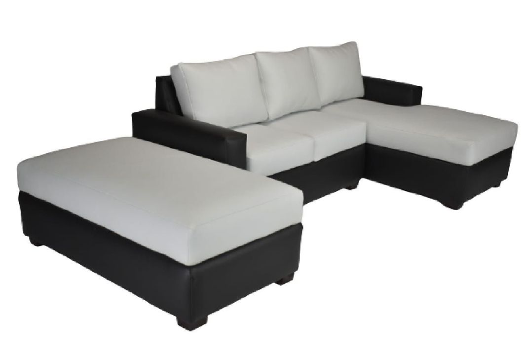 Sofá Seccional 3 Cuerpos + pouf-3