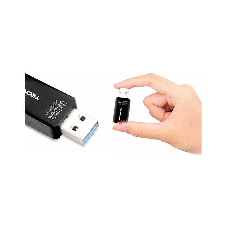 Adaptador Usb Wifi Banda Dual 1200mbps Conexión Usb 3.0 - PuntoStore-1