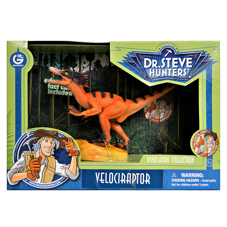 DR. STEVE - DINOSAURS COLLECTION VELOCIRAPTOR-0