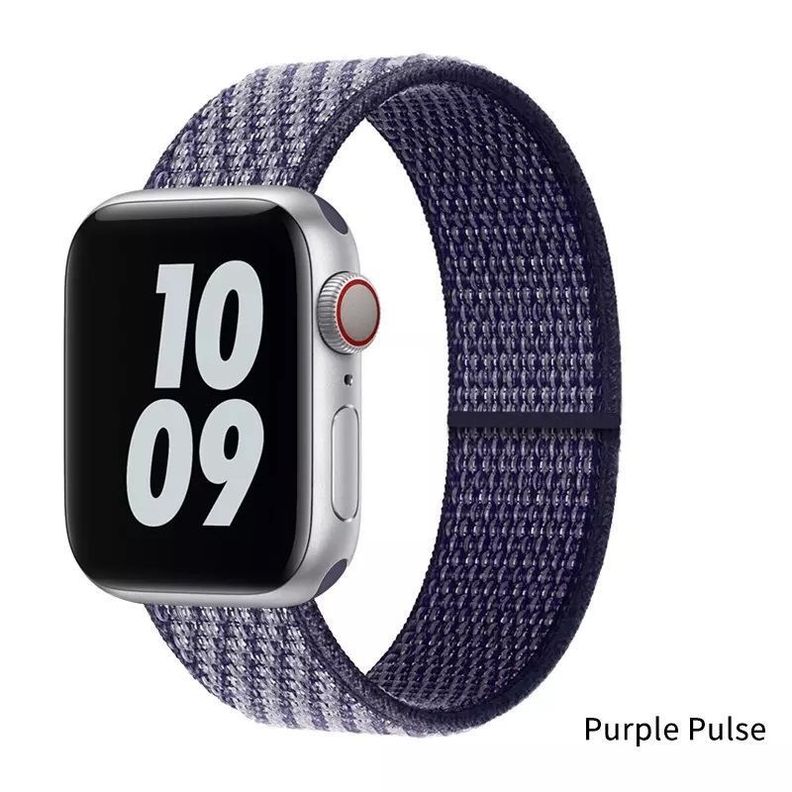 Correa para Apple Watch Nylon Velcro Todas Series-0