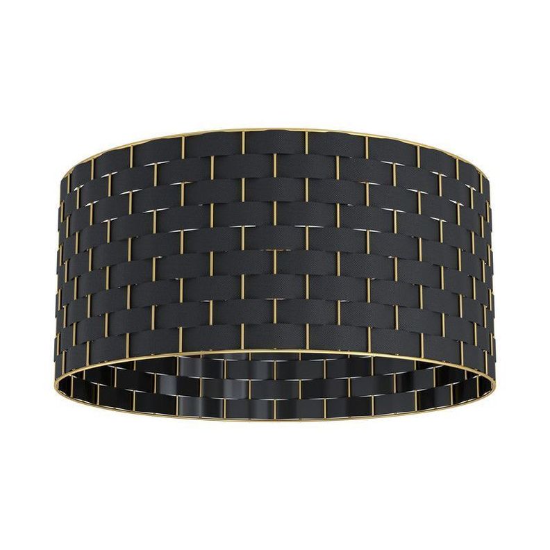 LAMPARA DE TECHO MARASALES ACERO NEGRO E27 1X40W IP20 COD.99523-0