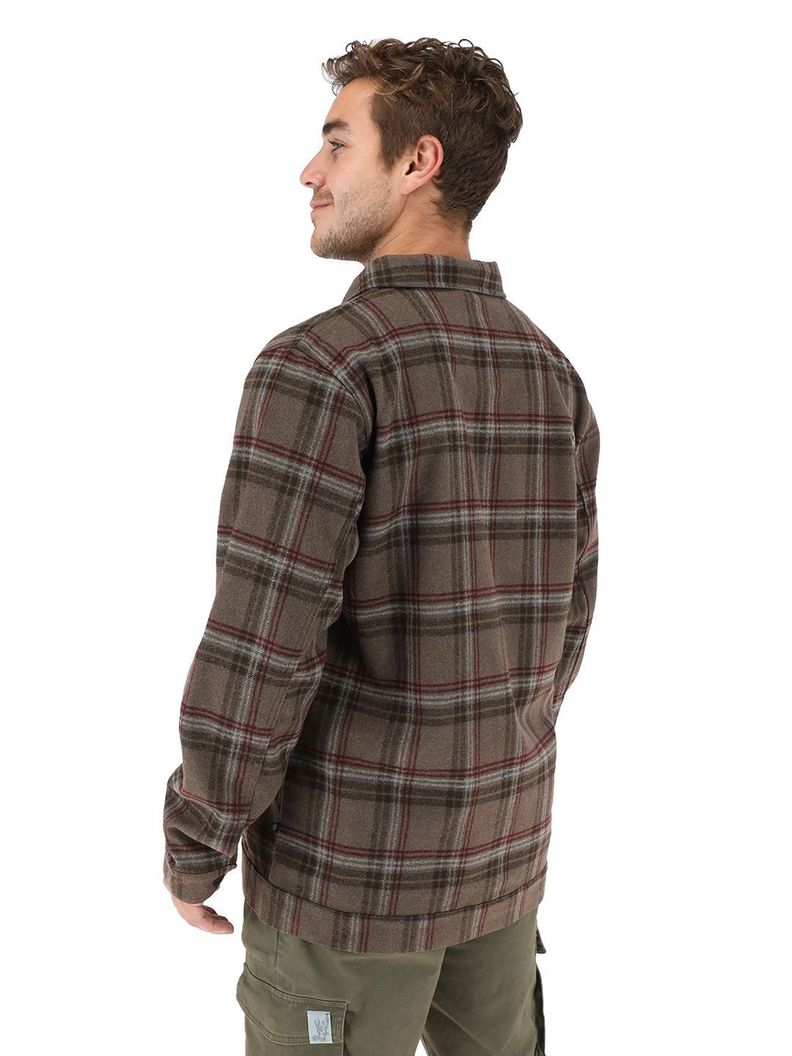 Chaqueta Pesquera Tartan Hombre-2