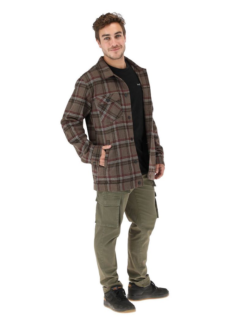 Chaqueta Pesquera Tartan Hombre-1
