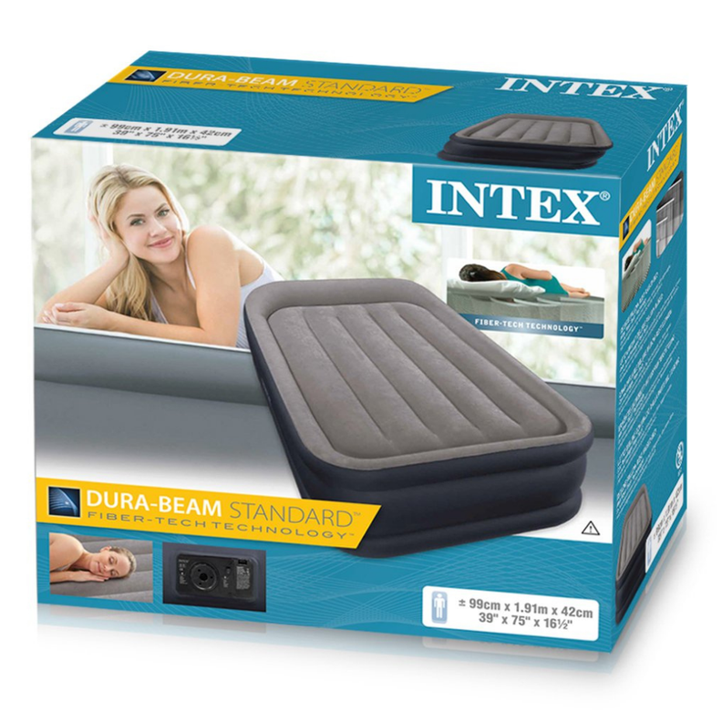 Colchón Inflable Eléctrico 1,5 Plazas 99x191x42 Cm-7