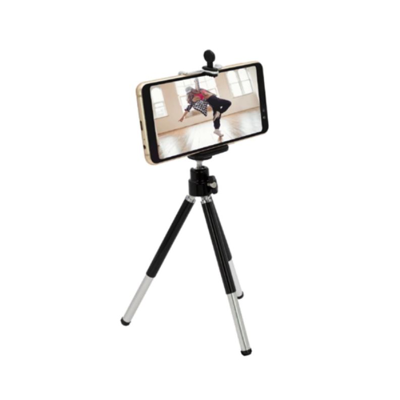Tripode Metalico Regulable 7,5" Para Telefono Celular Philco-0