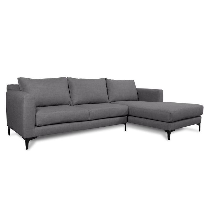 Seccional Kaile Felpa Gris-1