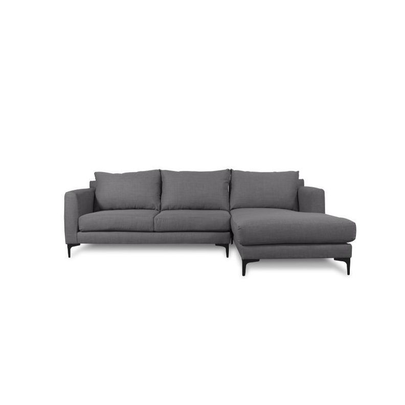 Seccional Kaile Felpa Gris-0