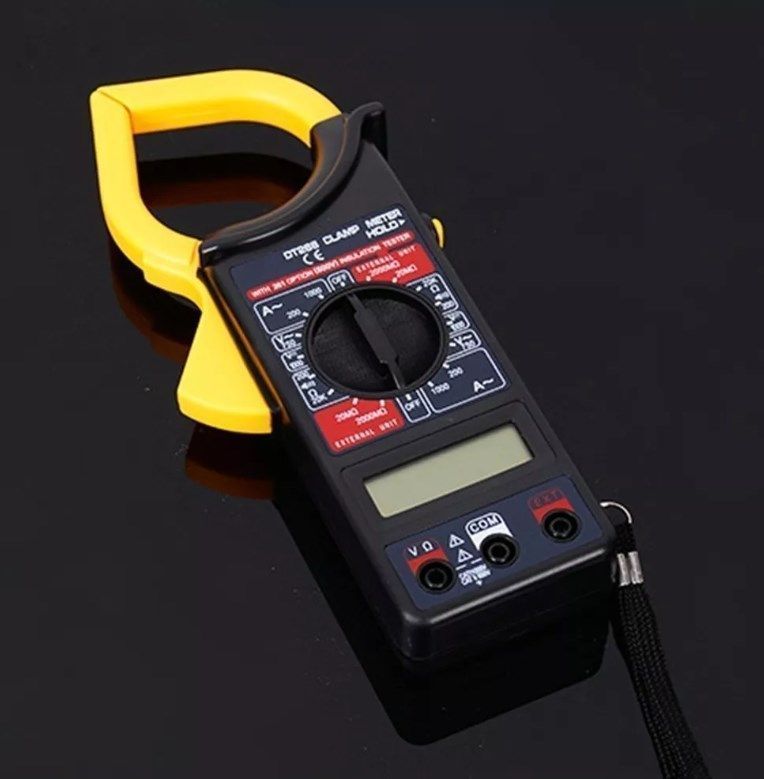 Tester Pinza Multitester Amperímetro Digital Dt266 Medidor-2