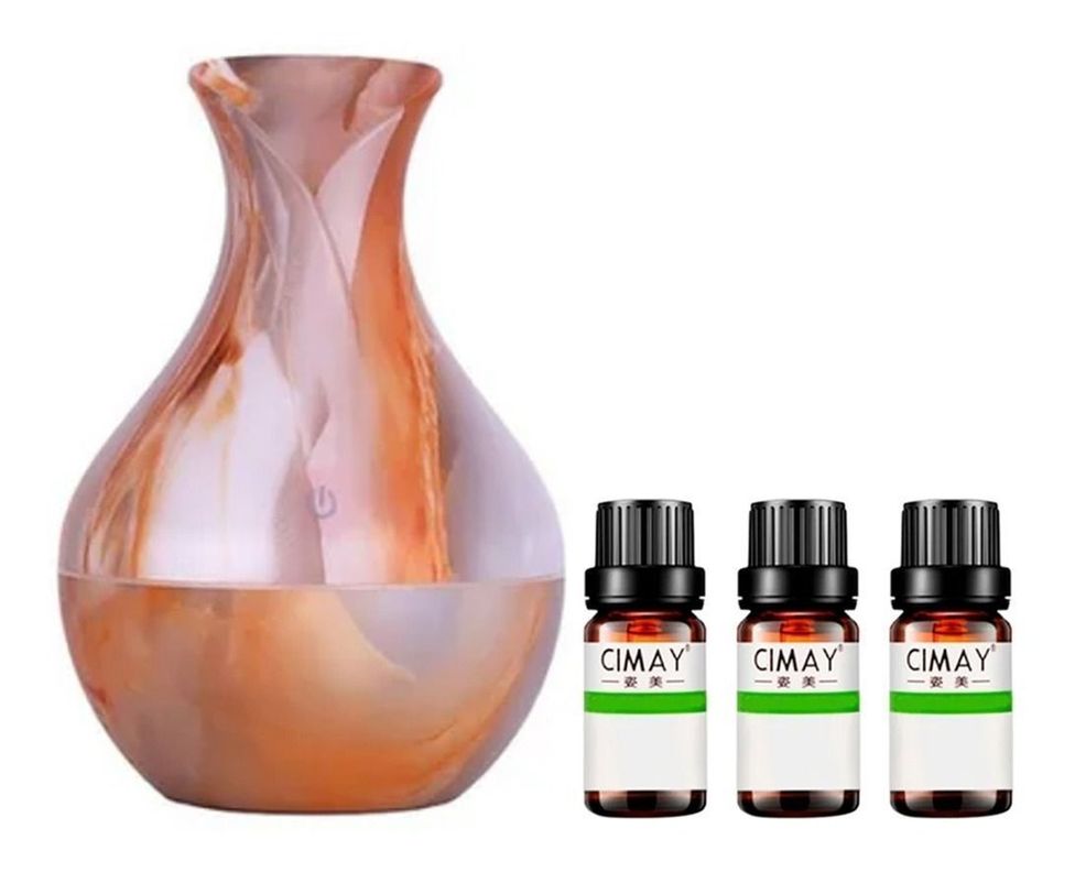 Humidificador Difusor De Aroma + 3 Esencias 10ml-0