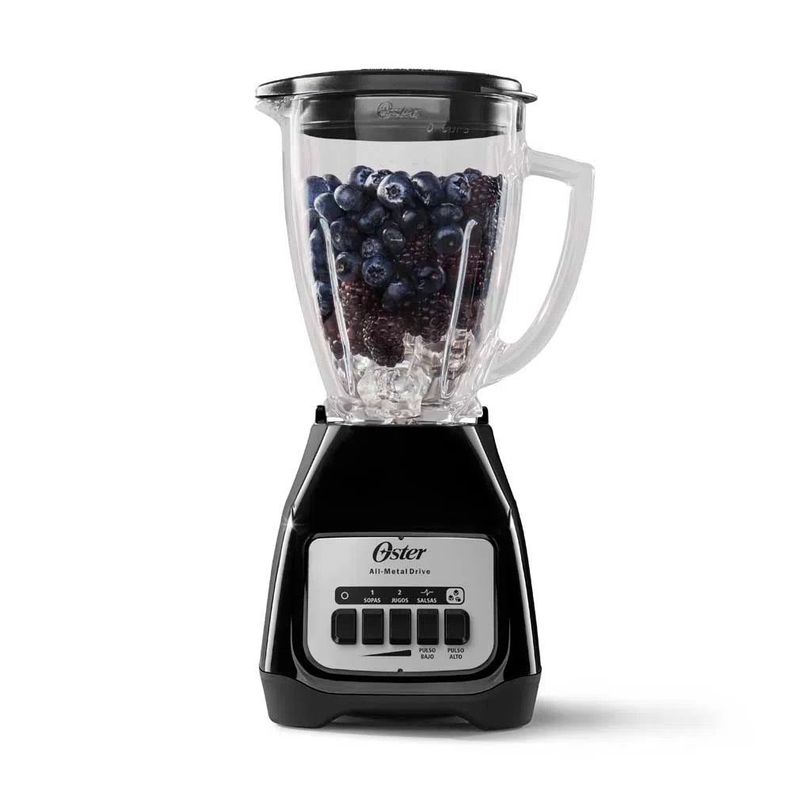 Licuadora Oster® 2 velocidades más pulso y vaso de vidrio BLSTKAGBPB-0