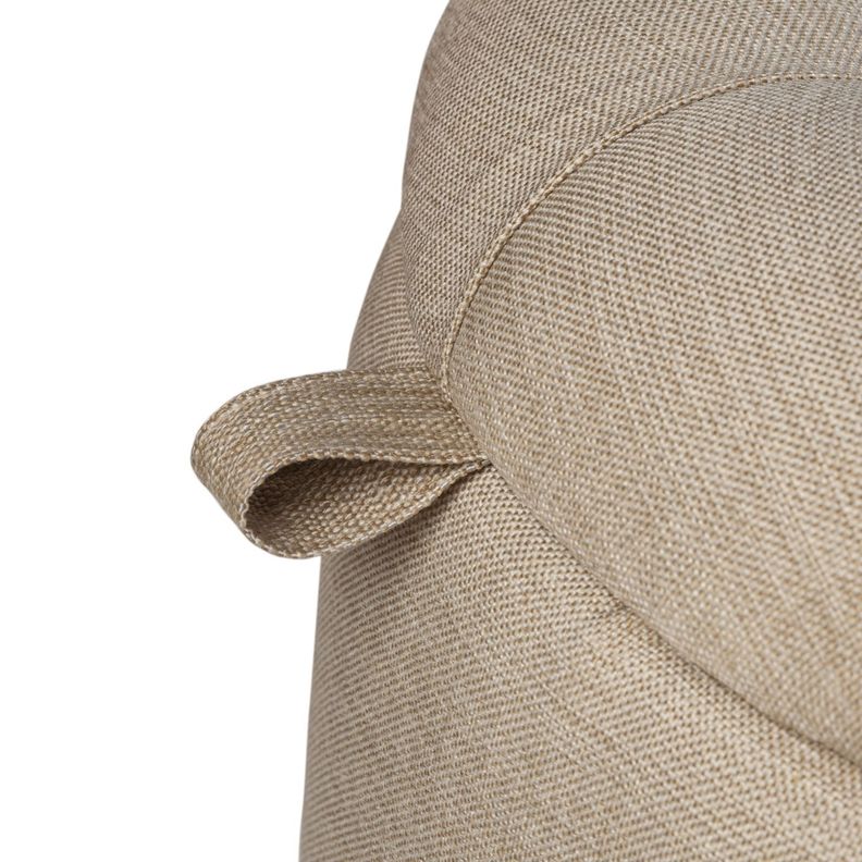 Pouf Baúl Zoe Beige Omega 60x60x50 Cm Máxima Design-3