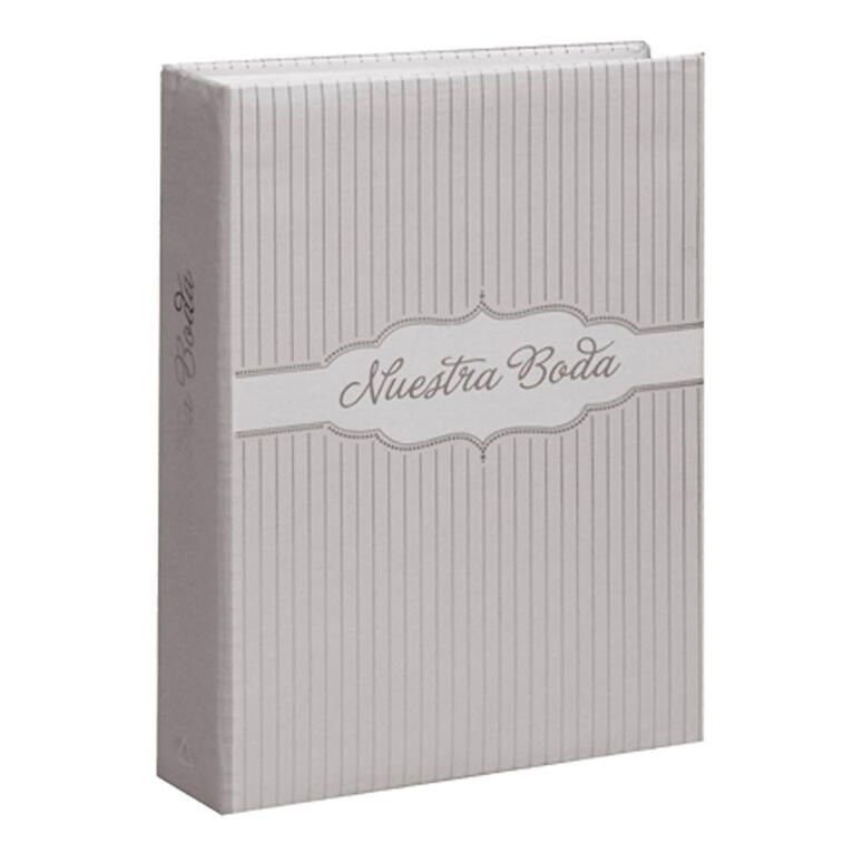 Album estampado nuestra boda. para ensobrar 15x21 cm / 100F-0