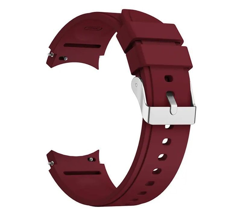 Correa Compatible Samsung Galaxy Watch 4 & 5  20mm Vinotinto-0